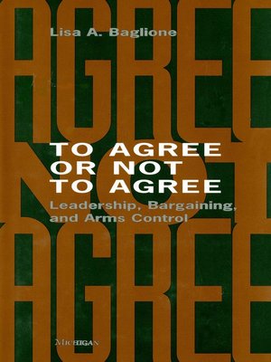 cover image of To Agree or Not to Agree